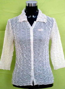 褶皱服装系列 02 海安楚楚服饰工艺品公司的新风尚