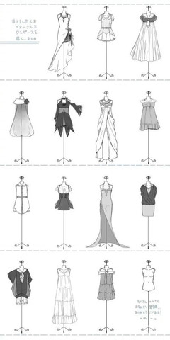 服装设计图 艺术与创意的视觉语言